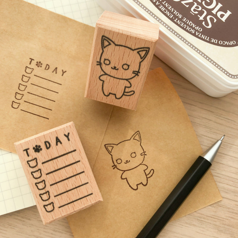 Today's To-Do List Rubber Stamp